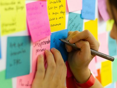 risk les post it pour le travail collectif